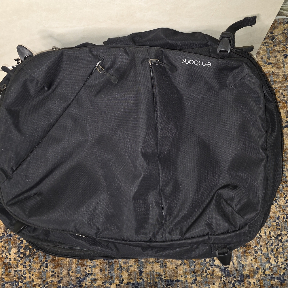 Black Backpack for Men